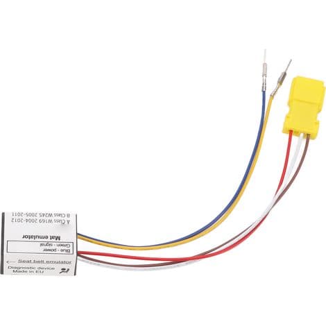 Bypass-emulator för passagerarsätes närvarosensor för Mercedes-Benz A-klass W169 2004-2012 (EU)
