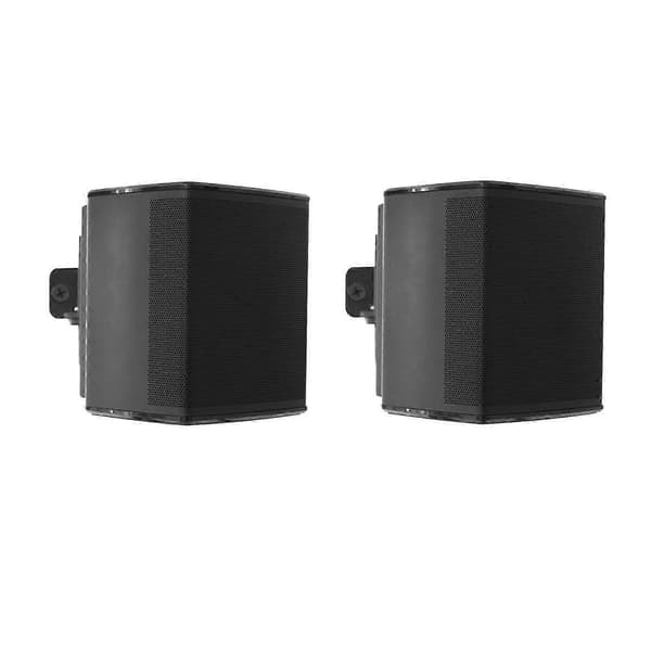 2 kpl mustia seinätelineitä Bose Virtually Invisible 300 langattomille surround-kaiuttimille