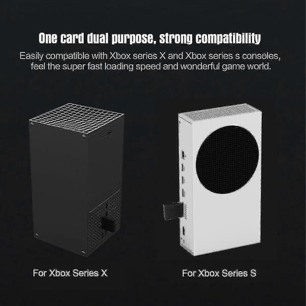 Bärbar 1TB SSD för Xbox Series X/S - M.2 Expansionskortbox