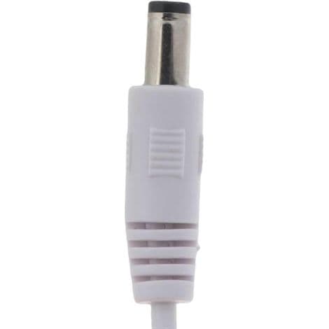 USB hann til DC 5.5mm x 2.5mm hann strømkabel for ruter, høyttaler, LED-lampe - 1 meter