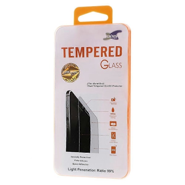 For Realme 12 5G Herdet Glass Skjermbeskytter Silketrykk Ultra Klar Mobiltelefon Skjermfilm