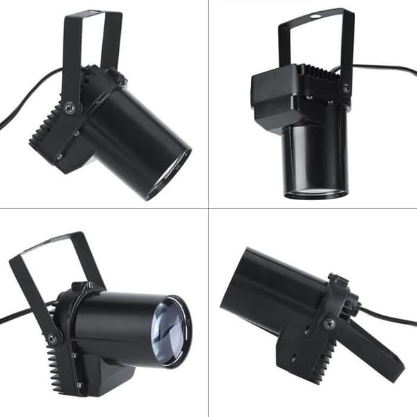 5W LED Scenebelysning Effekt Bevægelige Hoveder Strålelampe Disko Projektor
