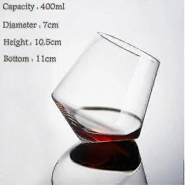 2024, Förpackning med 6 400ml Vinglas Whiskeyglas Dricksglas Rom Vinglas