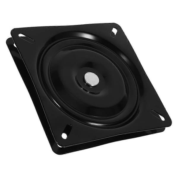 Firkantet Bordstol Drejelig Universal Chassis til Display Stand Giver Robust Leje i Sort 1 stk
