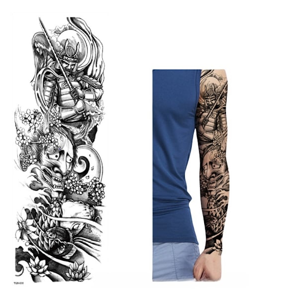Full Arm Temporary Tattoo Sticker 2