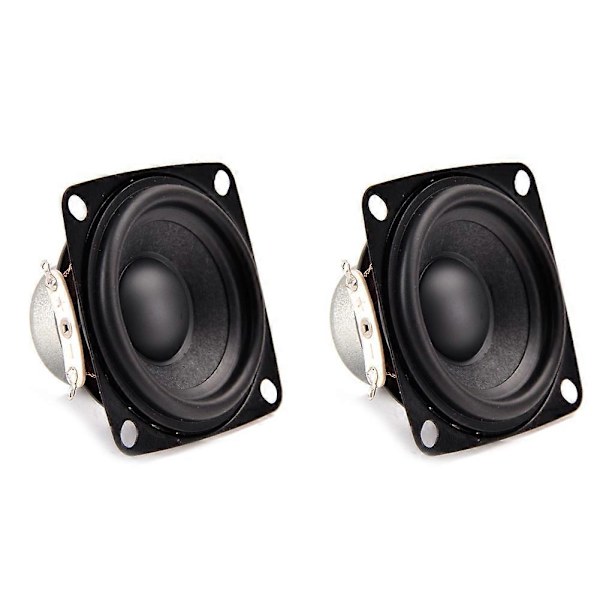 2 st 52mm Full Range Högtalare 4 Ohm 10W Platt Båge Dubbel Magnetisk Bluetooth Högtalare