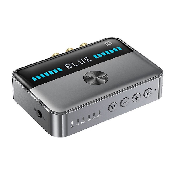 Ny NFC Bluetooth Adapter 5.3 Bluetooth Modtager Audio Computer Koaksial Sender Hifi Universal