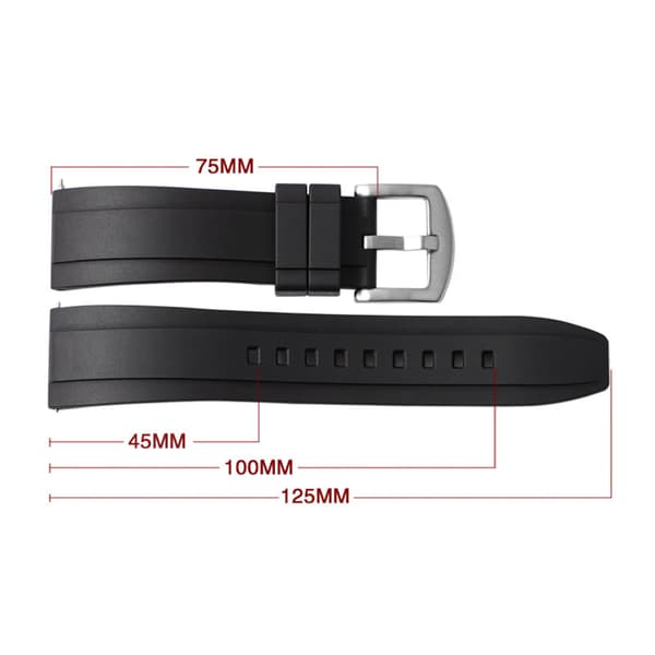 Urrem udskiftning til Omega S Watch og Rolex Submariner 20 mm