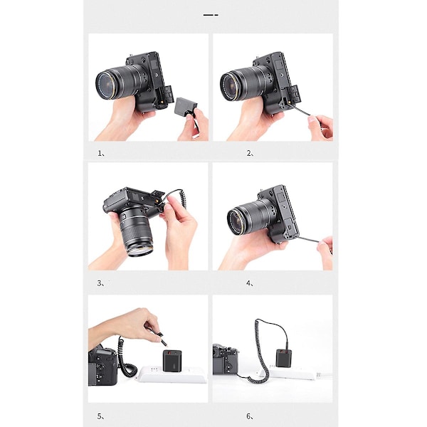 USB-C NP-W126S Dummy Batteri DC Ström AC Adapter för X-T1 X-S10 X-T30 II X-T20 X-T10 X-T200 Ca