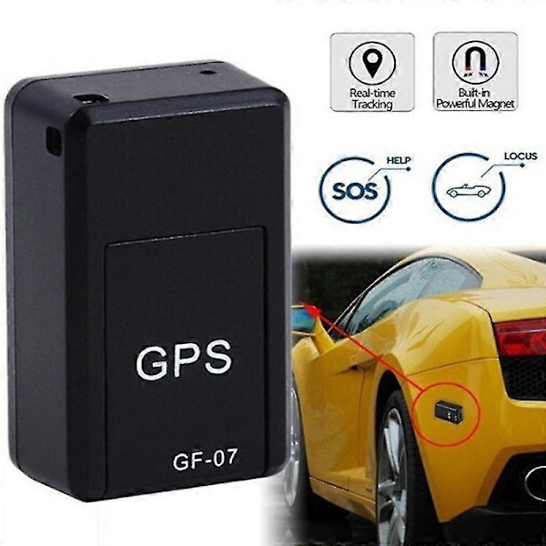 GPS-spårningsenhet Hög Noggrannhet Förhindra Förlust Mini Locator kompatibel med Bilar Fordon