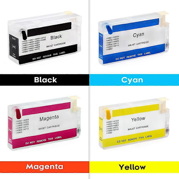 hg 962 963 964 965 Blækpatron med Auto Reset Chip til Hp OfficeJet Pro 9010 9012 9013 9014 9015 9016 9018 9019 9020 9022 9023