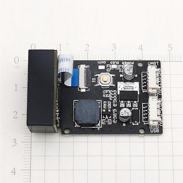 GM865 1D 2D Streckkodsläsare USB TTL Streckkodsläsare QR-kodmodul CMOS med Kabel för Buss Supermarket, Närlins