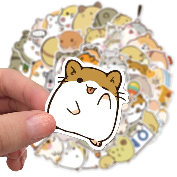 Hamsteritarrat, 50 kpl monivärinen