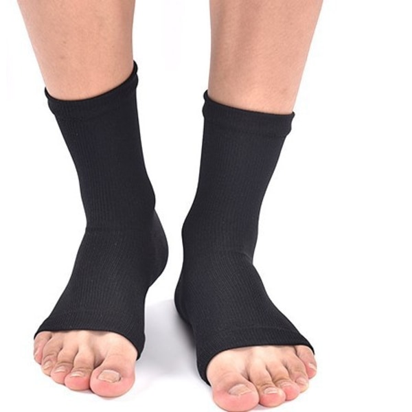 Compression Socks for Ankle Pressure Relief Black S/M