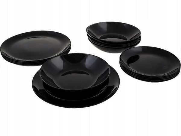 Spisestel Diwal Luminarc 24 dele Sort Service