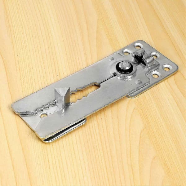 2 Pakker Af Sektions Sofa Forbinder, Metal Sektions Sofa Møbel Forbinder Sektions Forbindere Til Glidende Sofa