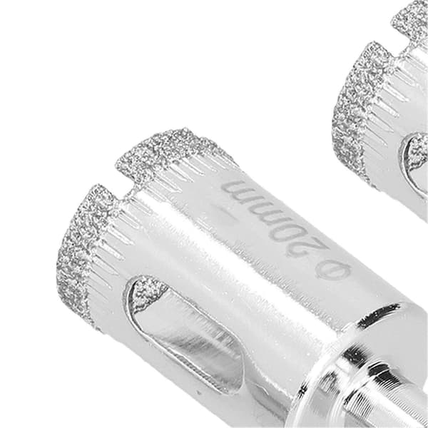 3-pak 20 mm glashulsåbner, holdbar diamanthulsav til glas, keramik/gulvfliser