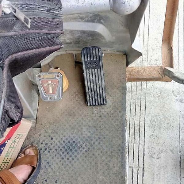 Fotpedal Gasreglage Fotpedal Accelerator Elbil Accelerator Pedal Hastighetskontroll Cykel con