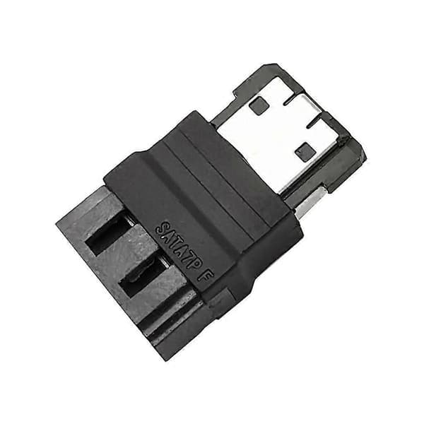 Esata til Sata Adapter 7p Hun Esata til Han Sata Stik til Hurtigere Dataoverførsel Høj Hastighed