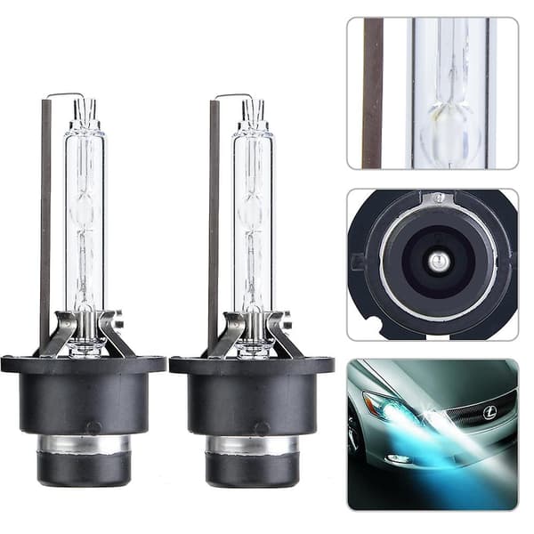 2 stk. D2S 6000K 35W Xenon erstatningspærer for biler
