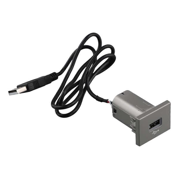 2X Bil USB Input Adapter Audio Radio U-Disk Flash Socket Interface Kabel til Focus 2 Mk2 2009-2011 A