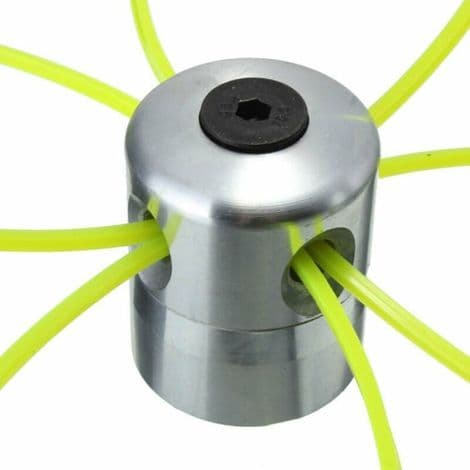 Universell gresstrimmerlinje i aluminium, nylonsnelle, hagegressklipperenhet