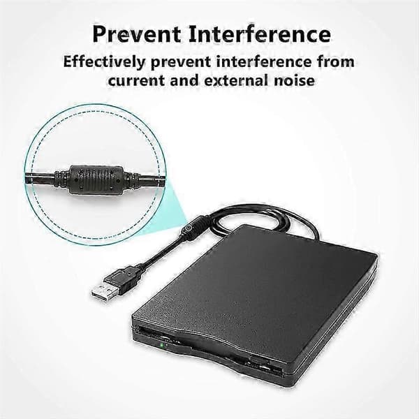 USB Diskettläsare 3.5 tum för 7 8 2000 XP Vista PC