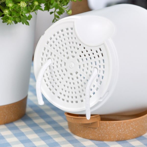 5-pack - Självbevattnande kruka / Självbevattning / Blomvattnare Vit 5-pack