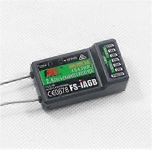 For Flysky FS-iA6B 2.4G 6-kanals fjernkontrollmottaker for T6 I6-sender