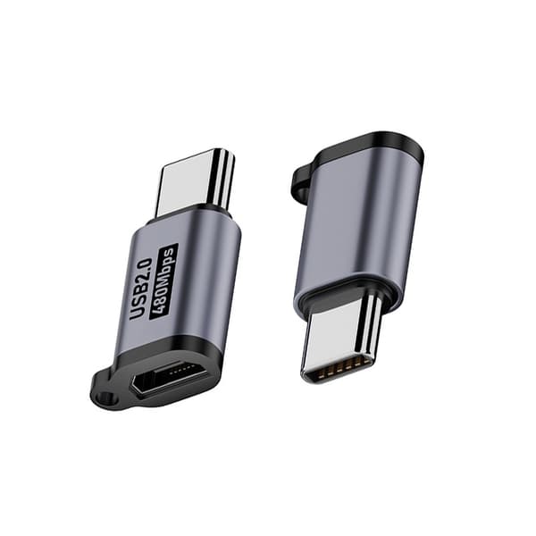 3-pack Micro USB Female to Type-C Male Adapter - Fast Charging & Data Transfer, Compatible with Huawei, Samsung, APPLE, Garmin