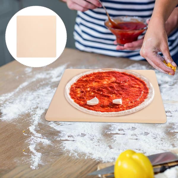 Pizzapanna Ugnssten Köksbakplåt Baksten för Grill Bakningstillbehör