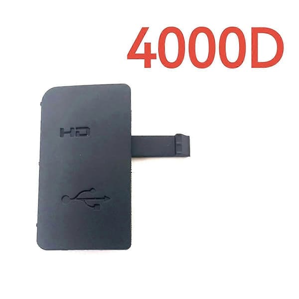 USB Gummi Dæksel til Bund af Dør til 4000D Digitalkamera