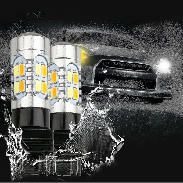 3157 LED DRL Vit/Gul Switchback Blinkers Parkeringsljuslampor