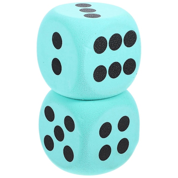 2 st EVA Stora Tärningar Nummerinlärning Tärningar Jätte Spel Tärningar Party Tärningar Roliga Spel Tärningar