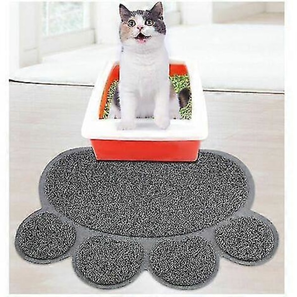 Grå Kattsandsmatta