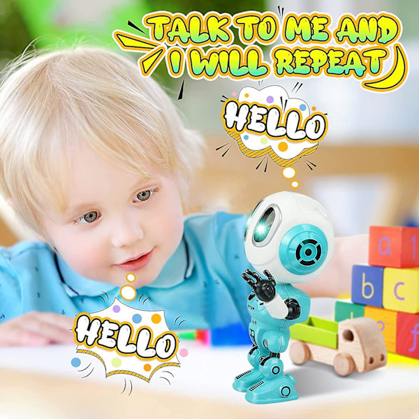 Leksaker för pojkar 3-8 år, Mini robotleksaker för barn småbarn leksaker för pojkar 4-7 julklappar födelsedagspresenter för 3 4 5 6 7 år gamla pojkar flickor småbarn