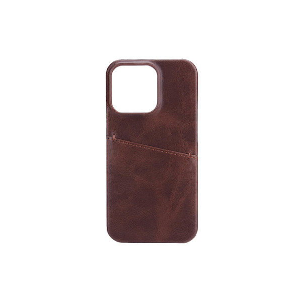 Mobildeksel Kortlomme Brun - iPhone 13 Pro