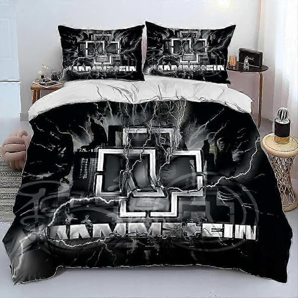 R-rammstein Heavy Metal -vuodevaatesetti
