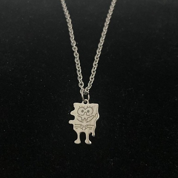 Kaulakoru Spongebob Squarepants Pie Iso Tähti Pari Veljet Parhaat Ystävät Titaaniteräs Kaulakoru Ei Hääly