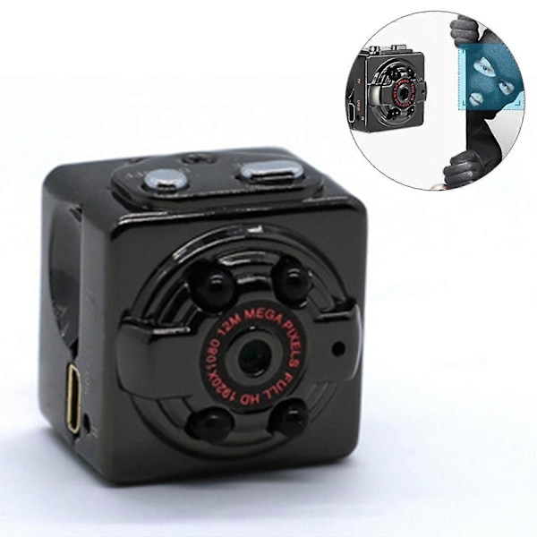 Unik Sq8 Mini Dv Kamera Liten Kamera Video Hög Definition Mini Kamera Mörkerseende Dv Kamera Bil Sport Ir Mörkerseende Videokamera Videokamera Ca