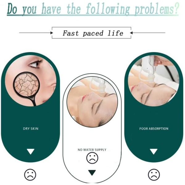 Mini ansiktshudvård återfuktande instrument hudfuktande verktyg-jbk