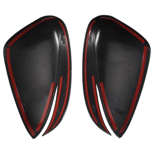 for Mazda CX3 2016 2017 CX-3 Karbonfiber Sidespeil Deksel Trim Bil Styling Tilbehør 2STK