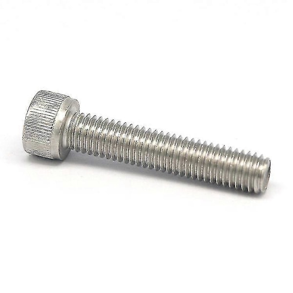 50 stk. M4*8 304 Rustfrit Stål Allen Sekskantet Hoved Skrue Bolt
