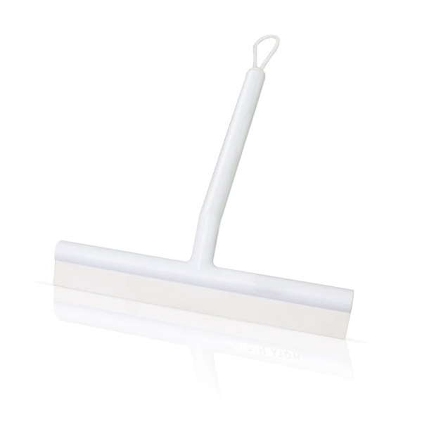Shower squeegee, window squeegee with holder White