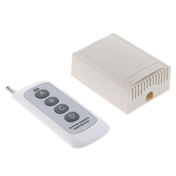 4-kanals RF Smart Fjärrkontroll Switch 433 för Hem Relä DC12V