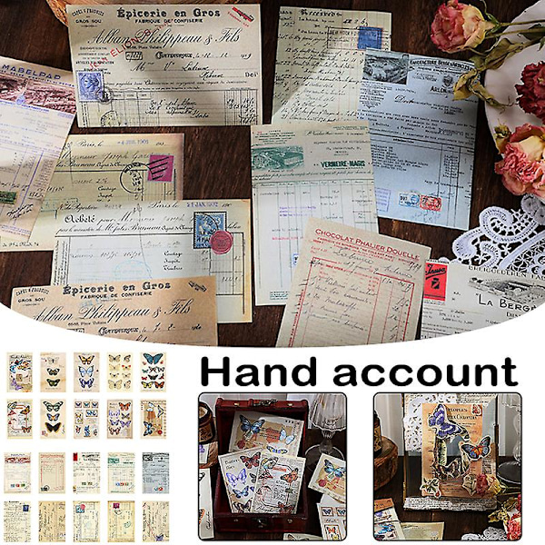 Scrapbooking Materiale Papir Udsøgt Smuk Dekoration Håndværkssæt Til Notesbog Scrapbooking Dekoration