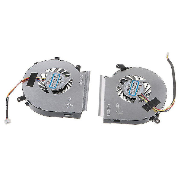 1 Pari CPU GPU L+R Jäähdytystuuletin Jäähdytyselementti Jäähdytin Msi Ge62vr Gp62mvr Gl62m -malleille