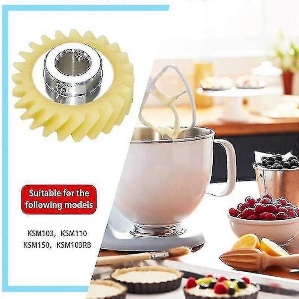 Mixer Snekkegear kompatibel med Kitchenaid Stand & 2 par Motorbørster