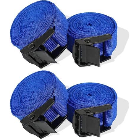 Blå jekkestropper - 5 m x 25 mm