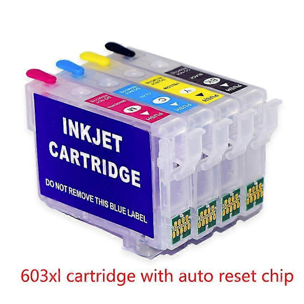 hg Europe T603 603XL Täytettävä mustekasetti Epson XP-4105 XP-2100 XP-2105 XP-3100 XP-3105 XP-4100 WF-2810 WF-2830 WF-2835 -tulostimille